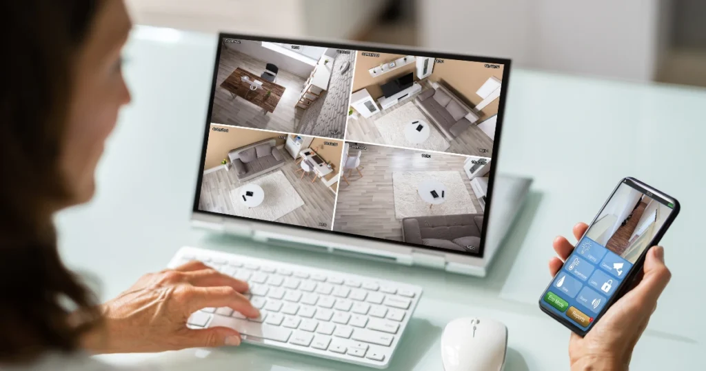 smart home security installed